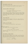 Moe Howard's 34pp. Script Dated January 1939 for The Three Stooges Film ''Three Sappy People'', With Working Title ''Three Sloppy People'' -- Paper Loss to Back Cover, Else Very Good Plus Condition